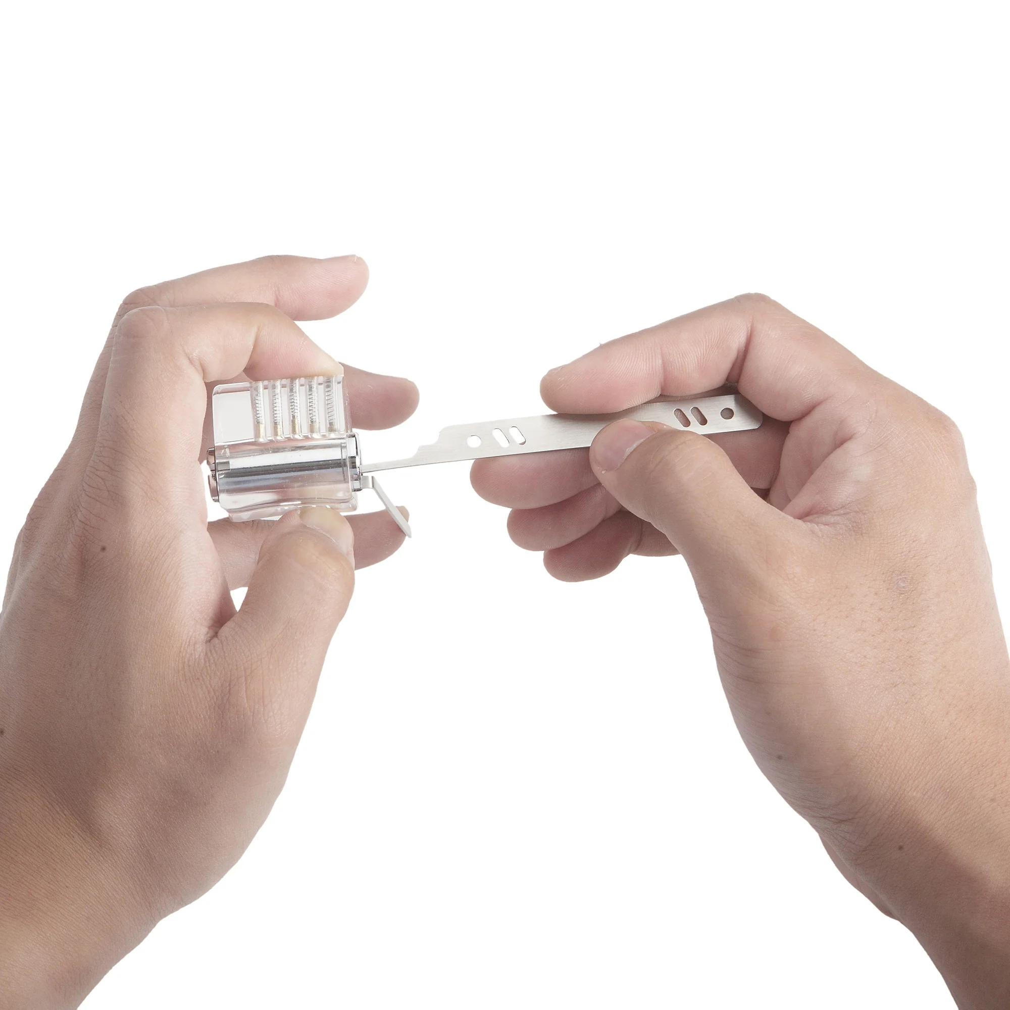 Brockhage Visible Cutaway Practice Lock with Standard Pins - Image 3