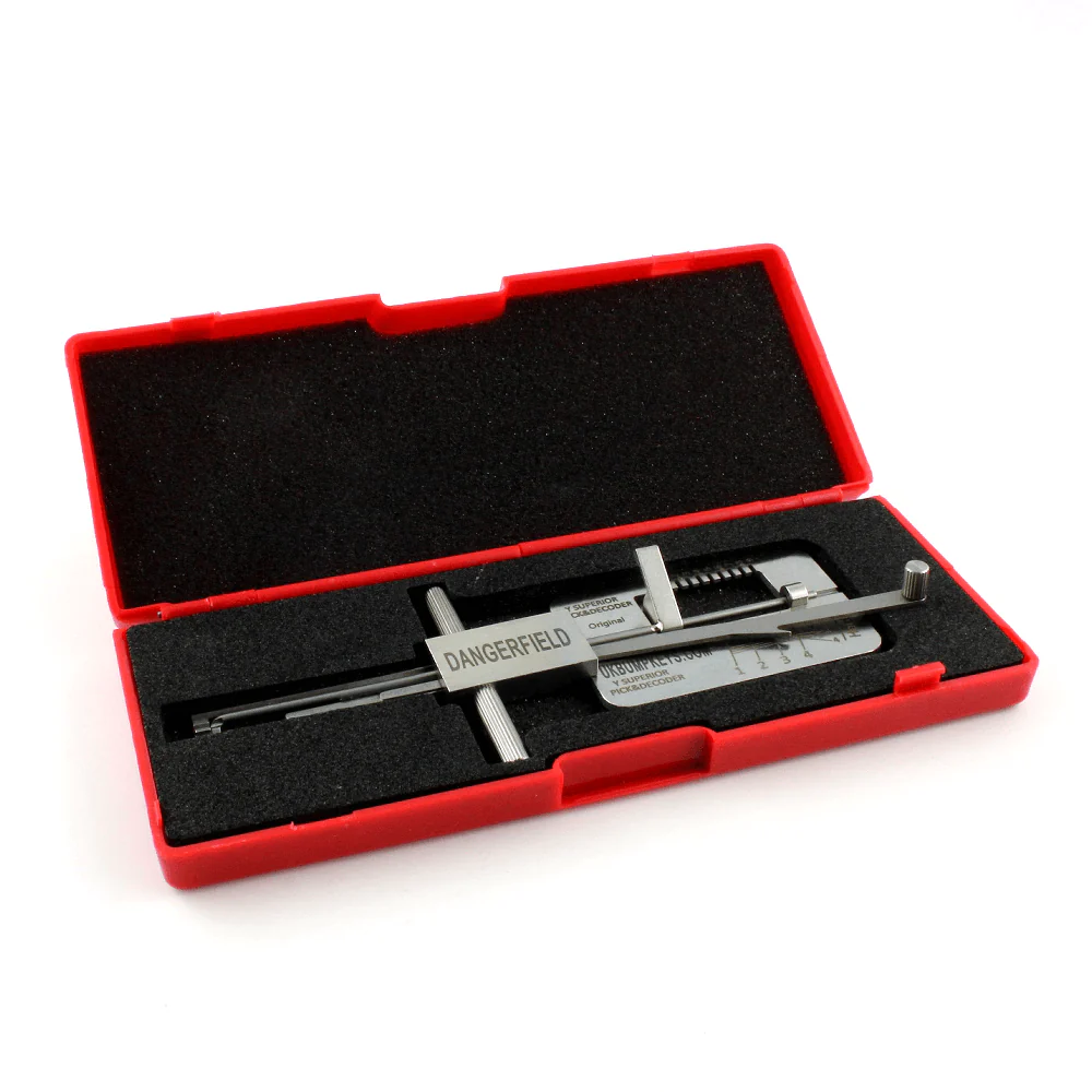 Dangerfield Lishi Style Yale Superior 1 Star Dimple Lock Pick + Decoder - Image 9