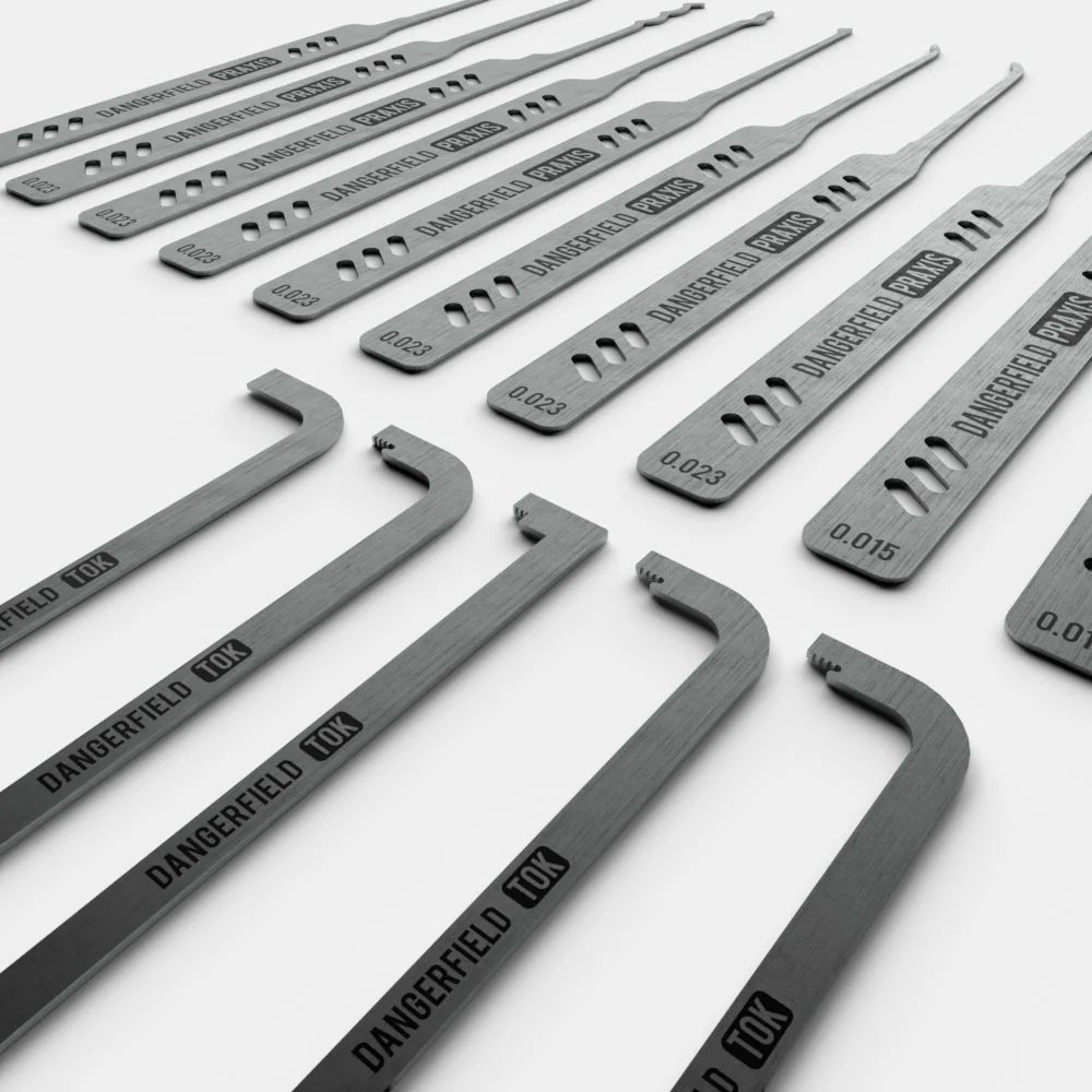 Dangerfield PRAXIS Dual-Gauge Complete Lock Pick Set - Image 8