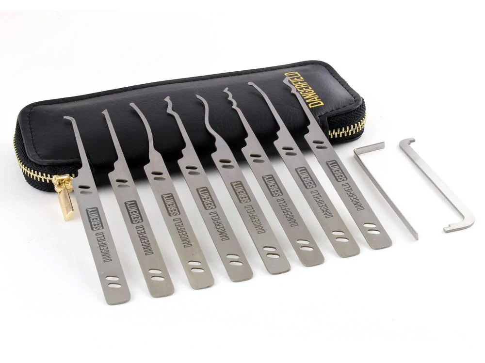 Dangerfield Serenity Beginners Lock Pick Set + Leather Wallet - Image 14