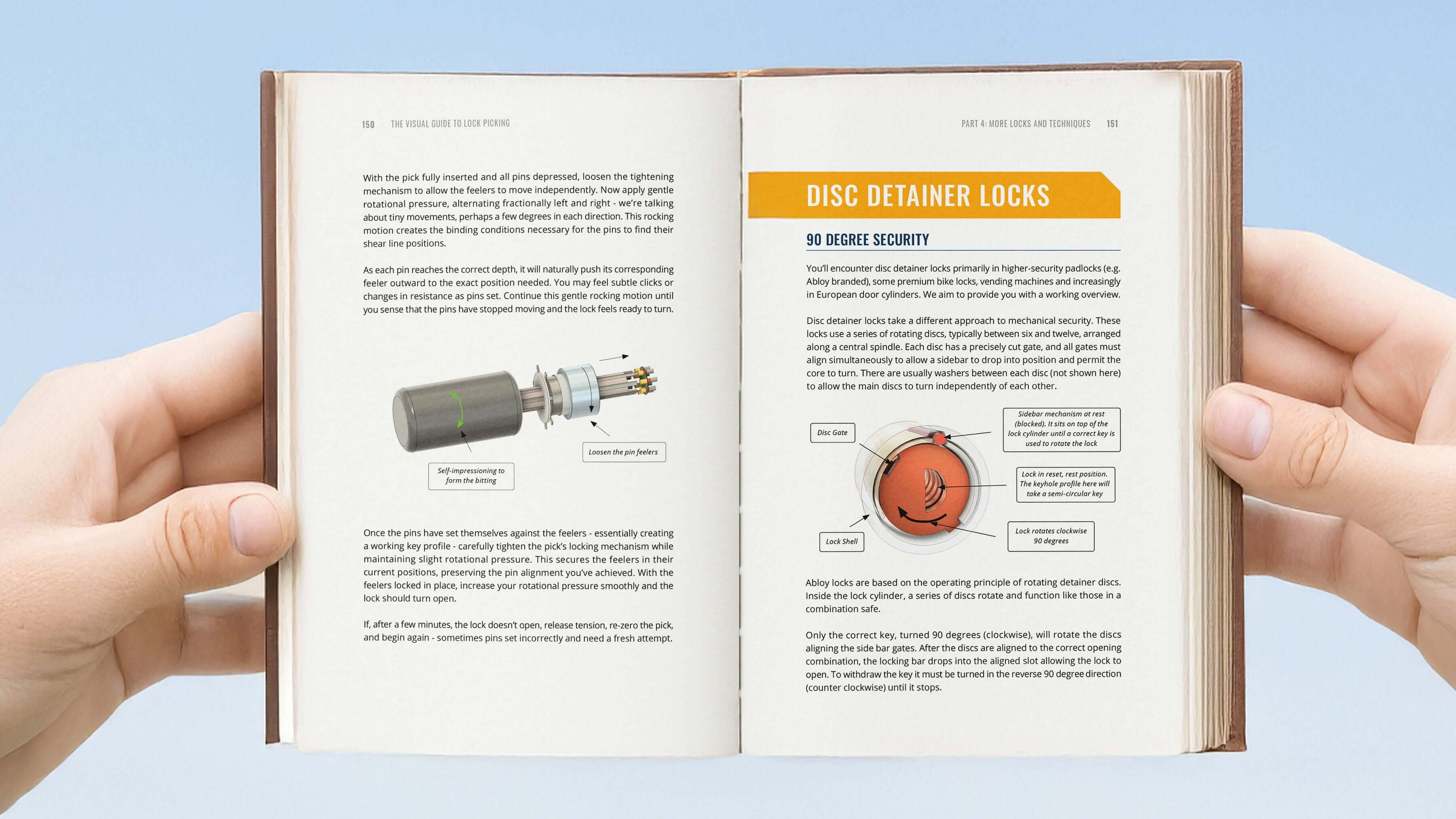 Lock Picking - Beginners Visual Guide - 200 Illustrations & 176 Pages - Image 11